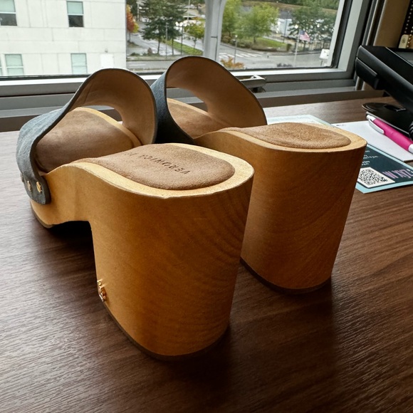 NEW Veronica Bears Suede Clogs - Picture 5 of 5